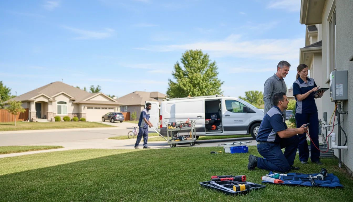 Tankless water heater service in Niantic, CT